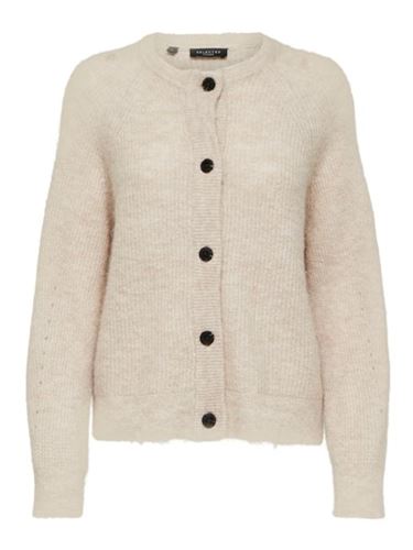 Tröjor & Koftor - Slflulu knit short cardigan – Birch