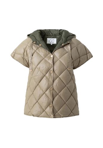 Kavajer/ytterplagg - Short quilted jacket – Sand olive