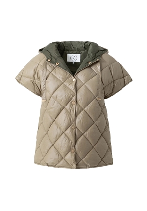 Kavajer/ytterplagg - Short quilted jacket – Sand olive Kavajer/ytterplagg - Short quilted jacket – Sand olive