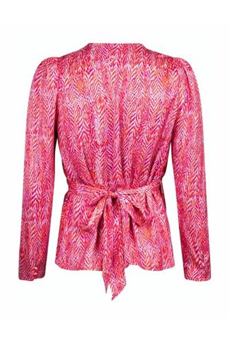 Blusar/Skjortor - Milana ditsy glow blouse – pink