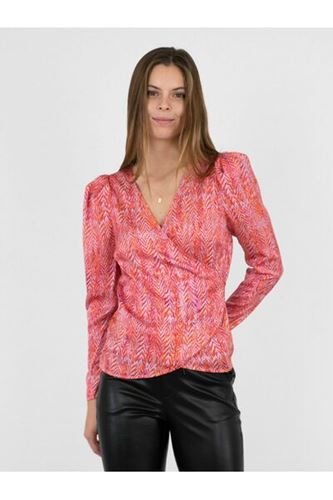 Blusar/Skjortor - Milana ditsy glow blouse – pink