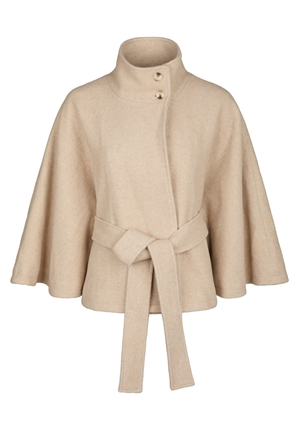 Kavajer/Ytterplagg - Zanna Cape – Sand