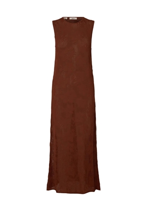 Klänningar/Tunnikor - Slftoledo knit dress – Cherry Mahogany Klänningar/Tunnikor - Slftoledo knit dress – Cherry Mahogany