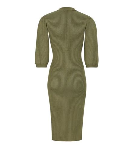 Klänningar - SRFilo knit dress – Martini olive