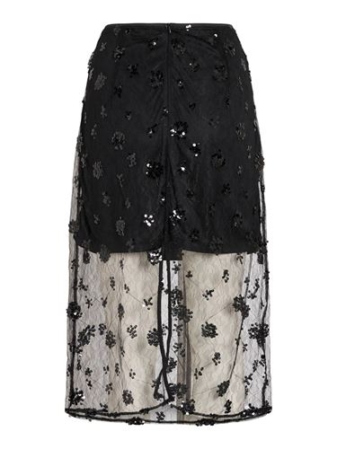 Kjolar - Viada midi skirt – Black beauty