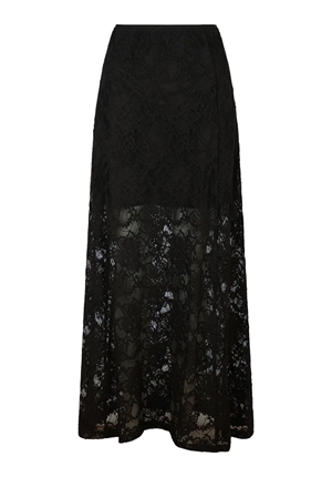 Kjolar - Emmie Lace Skirt – Black