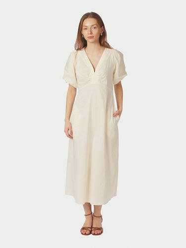 Klänningar - Illana Poplin Dress – Butter Yellow