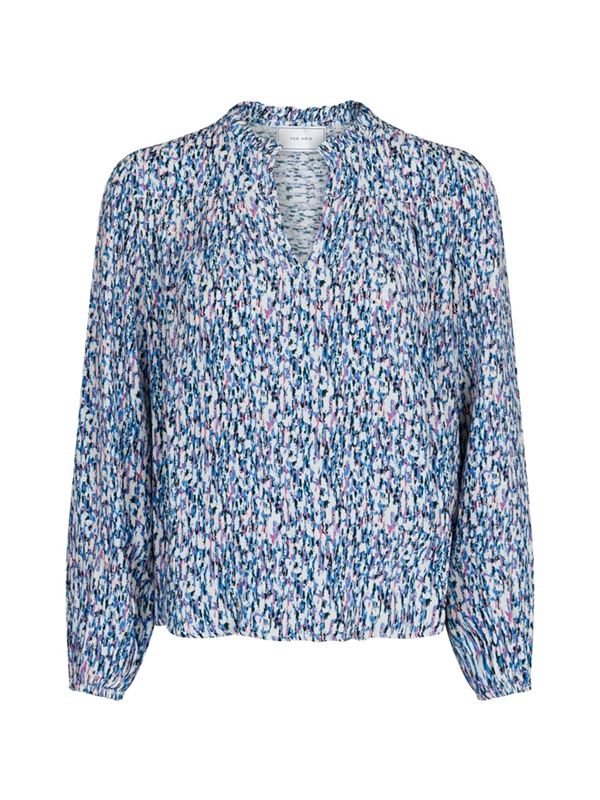 Blusar/Skjortor - Biza color haze blouse – blue