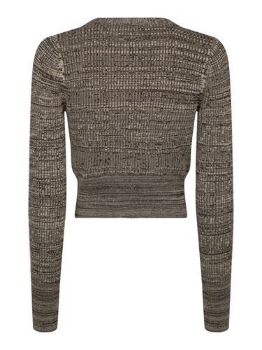 Tröjor/Koftor - Selin space dye knit cardigan – chocolate brown