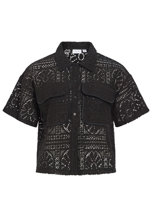 Tröjor/Koftor - Vimerinda 2/4 shirt – Black beauty