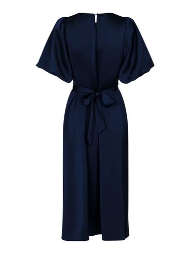 Klänningar - Gennera satin dress – navy