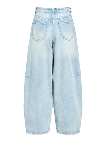Byxor - Objmoji Elsa Super Barel Jeans – Light Blue Denim