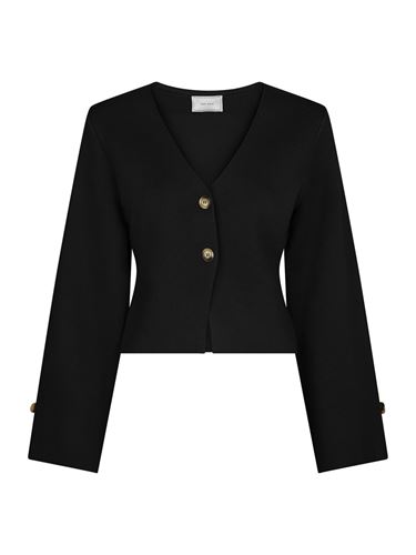 Tröjor/Koftor - Fulvia knit blouse – Black