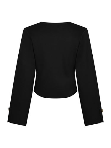 Tröjor/Koftor - Fulvia knit blouse – Black