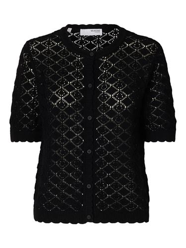 Toppar - SLFSofia knit cardigan – Black