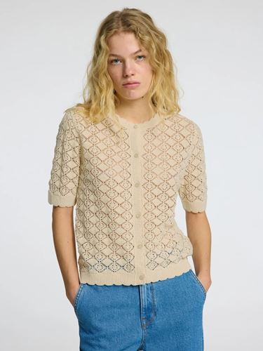 Toppar - SLFSofia knit cardigan – Birch