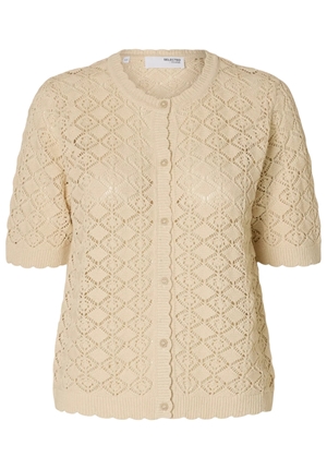 Toppar - SLFSofia knit cardigan – Birch