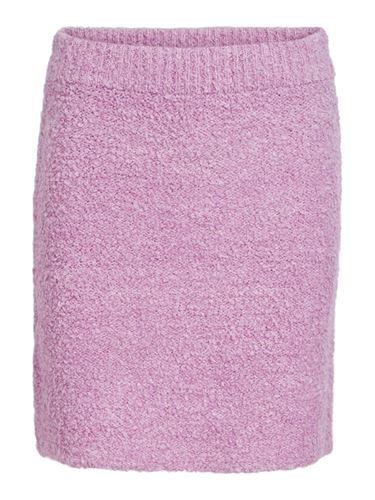 Kjolar - Objfrill short knit skirt – orchid/melange