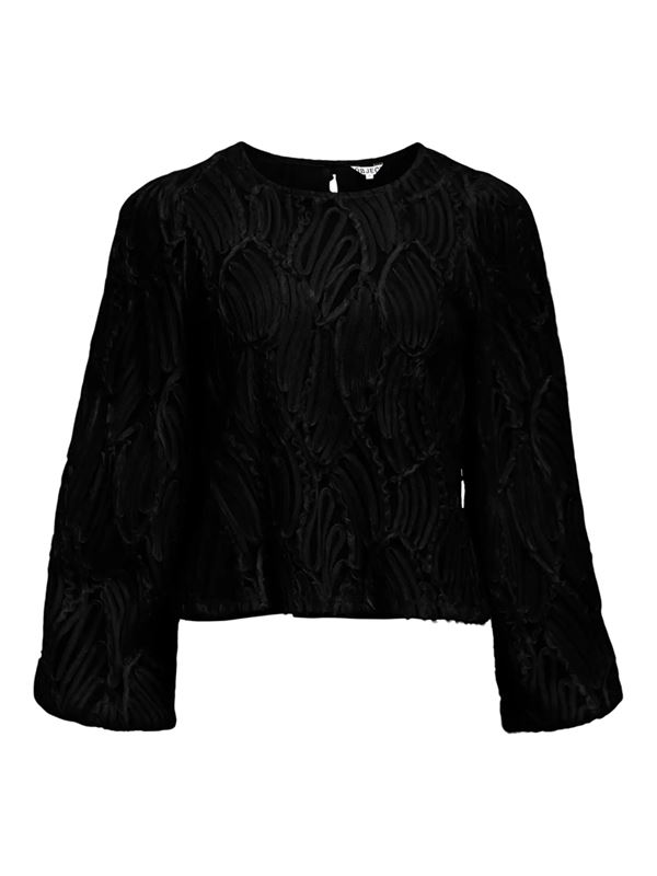 Blusar/Skjortor - Objlucie o-neck top – Black