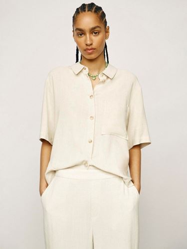 Blusar/Skjortor - Objsanne shirt – Sandshell