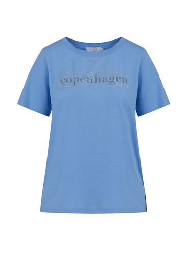 Toppar - T-shirt with logo – Bright sky blue