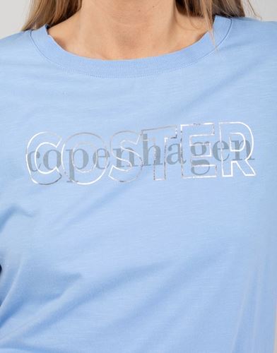 Toppar - T-shirt with logo – Bright sky blue