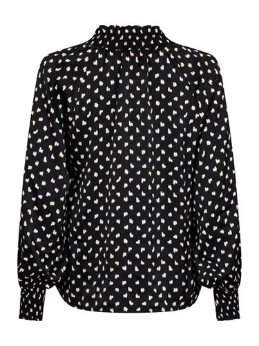 Blusar/Skjortor - Stone Fading Ink Blouse – Black