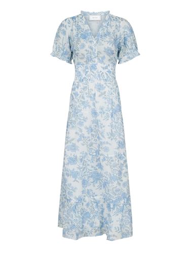 Klänningar - Kanza Rose Field Dress – Light Blue