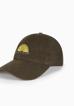Accessoarer - Vintage Cap – Olive Green