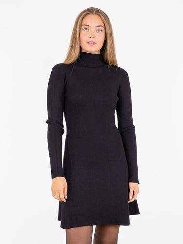Klänningar - Robbie knit dress – black