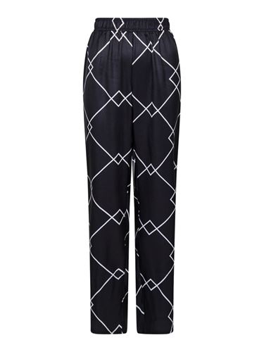 Byxor - Monty mega square pant – dark navy