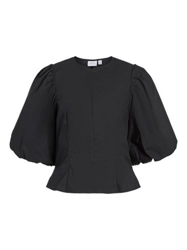 Toppar - Videla 2/4 volume sleeve top – Black