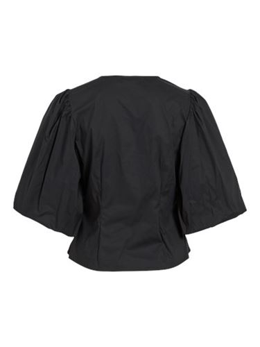 Toppar - Videla 2/4 volume sleeve top – Black