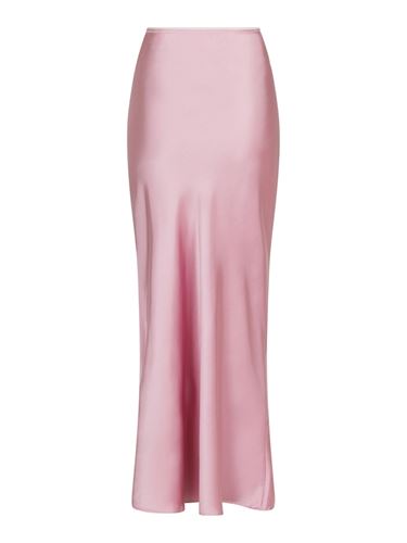 Kjolar - Vicky heavy sateen skirt – Rose