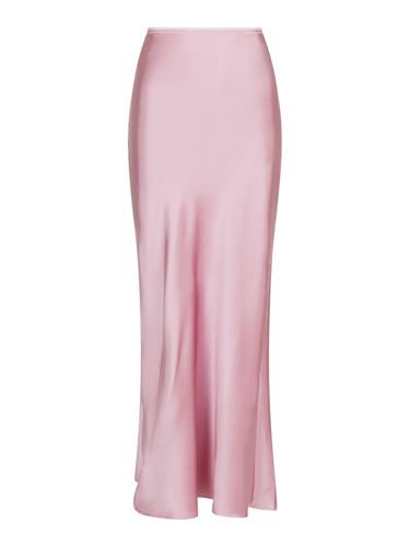 Kjolar - Vicky heavy sateen skirt – Rose