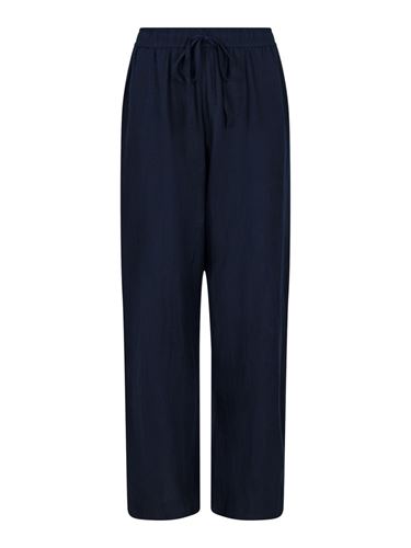 Byxor - Sonar Linen Pants – black