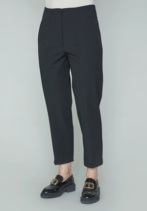 Byxor - Firenze Highwaist Pant – Black