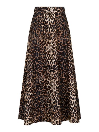 Kjolar - Yara leo long skirt – Leopard