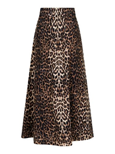 Kjolar - Yara leo long skirt – Leopard