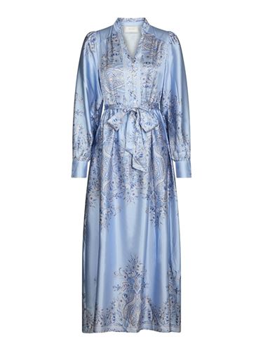 Klänningar - Nova Paisley Border Dress – Light Blue