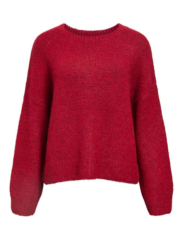 Tröjor/Koftor - Objsaggia pullover – Karanda red/melange