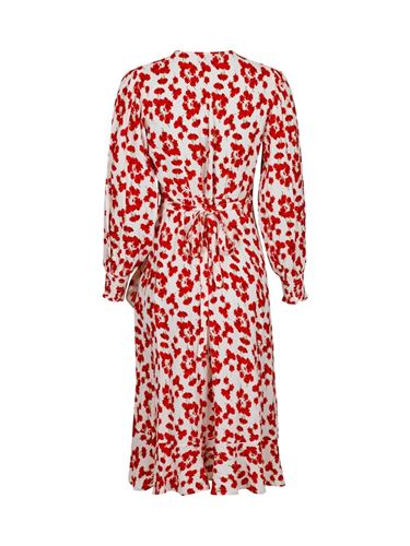 Klänningar - Eva fading poppy dress – red