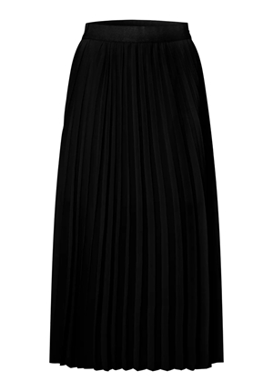 Kjolar - Slfmillie ankle plisse skirt – Black