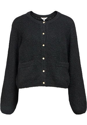 Tröjor/Koftor - Objsaggia knit cardigan – Black
