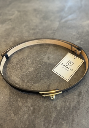 Accessoarer - Belt with turn lock – Black