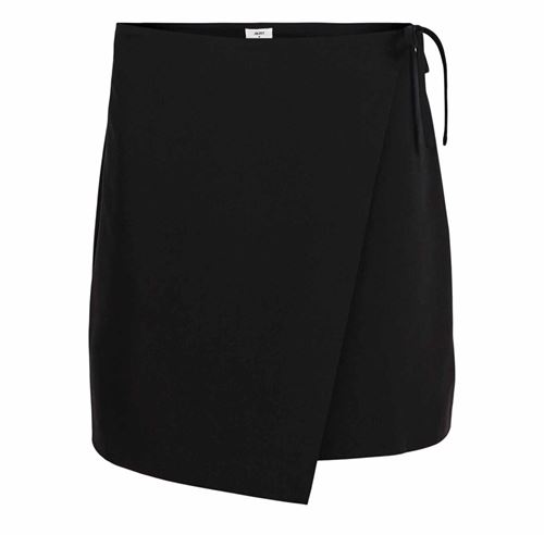 Kjolar - Objcecilie wrap skirt – Black