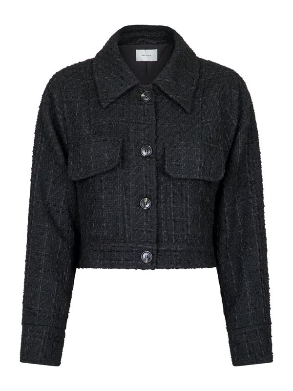 Kavajer/Ytterplagg - Sherry Boucle Jacket – Black