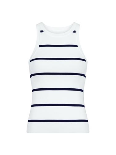 Toppar - Willy Stripe Knitted Top - Navy