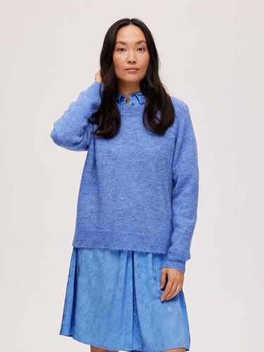 Tröjor&Koftor - Slflulu knit o-neck – ultramarine