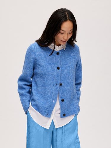 Tröjor&Koftor - Slflulu knit short cardigan – ultramarine